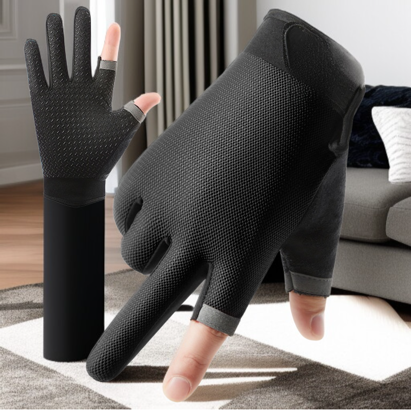 DayProject Motorrad-Handschuhe, halbfinger