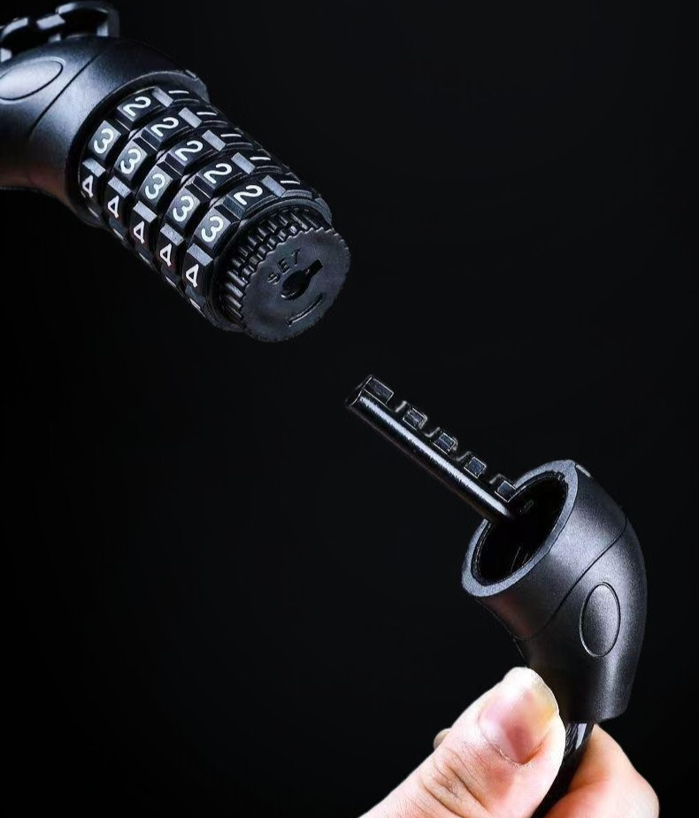 Durable bike lock with rust-resistant finish