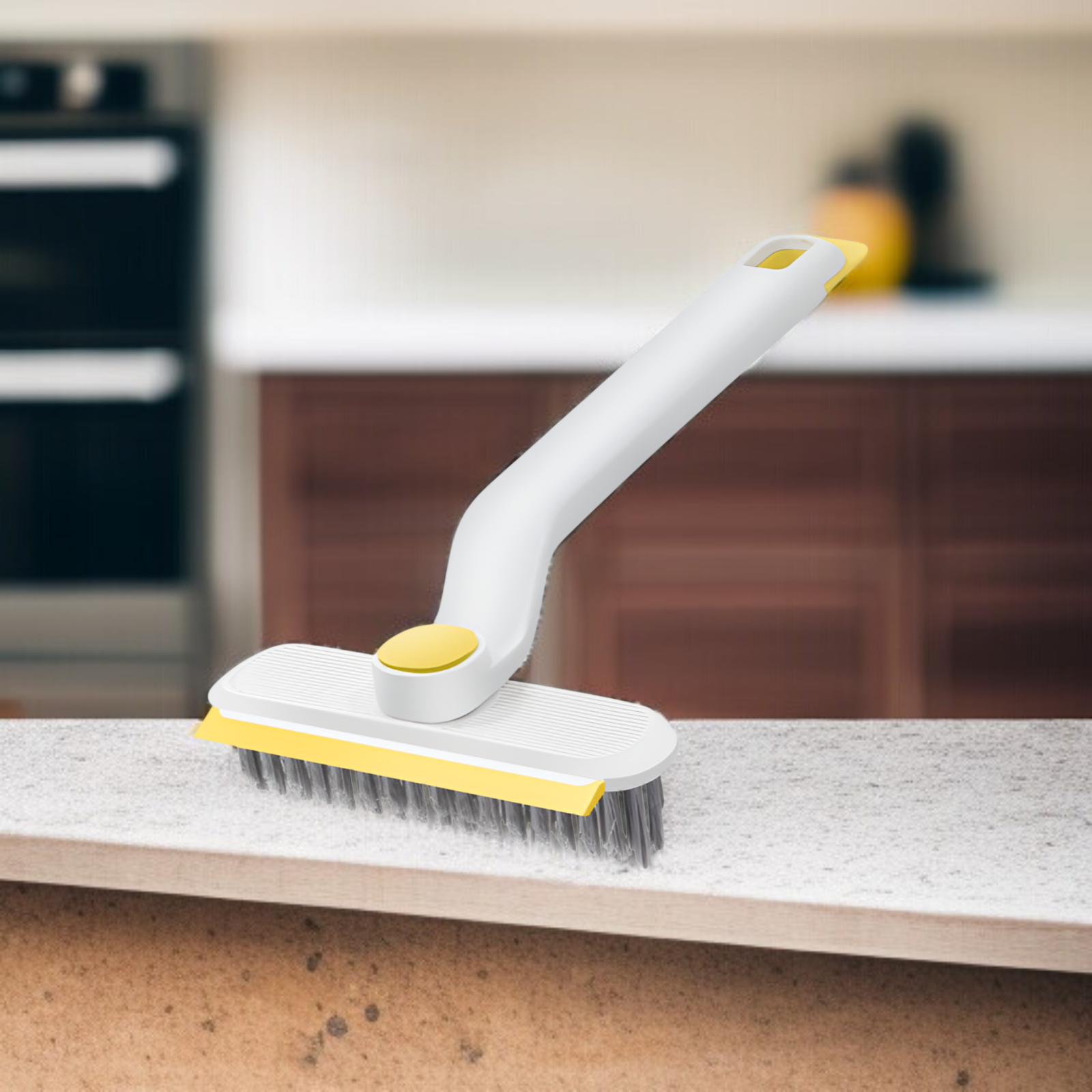 Multifunctional rotating cleaning brush