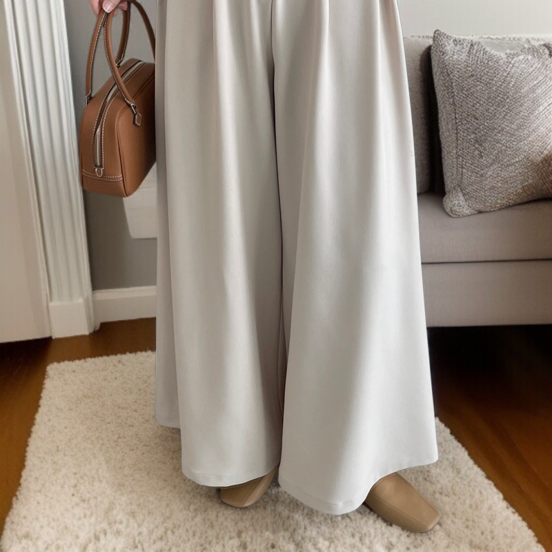 와이드 팬츠 슬랙스 하이웨스트 정장 정신 와이드 팬츠