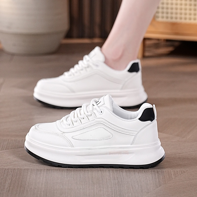 에어 쿠션 밑창 여성용 캐주얼 와이드 운동화