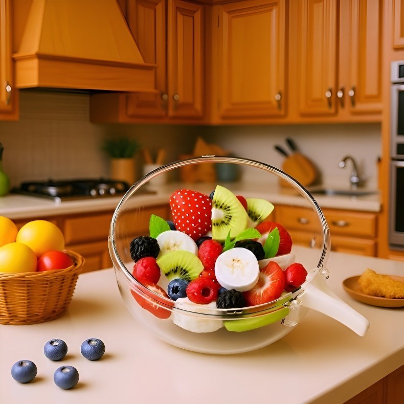 سلة تصريف مغطاة