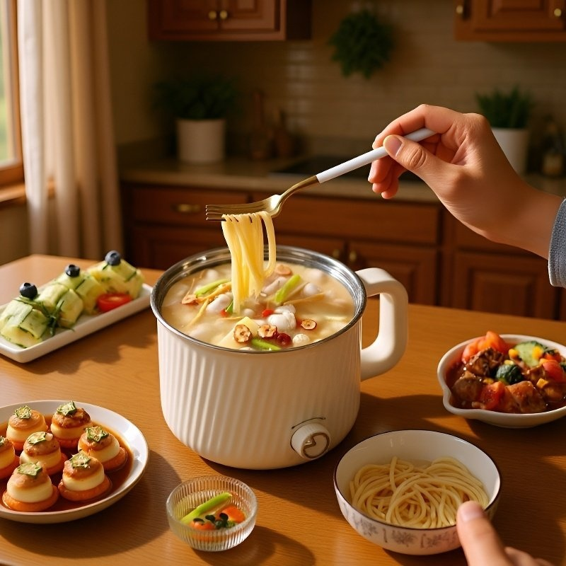 논스틱 코팅으로 청소가 쉬운 전기밥솥