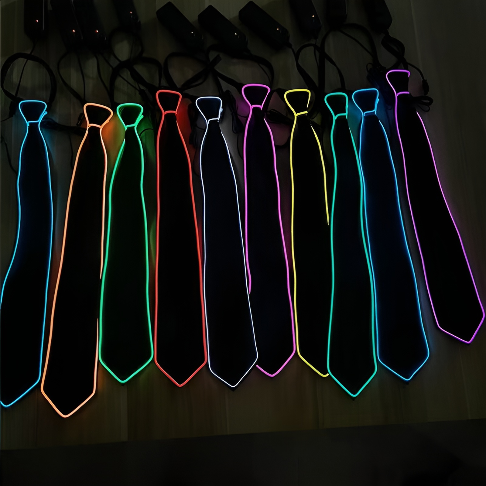 ELD발광 넥타이 