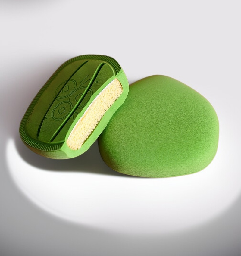 피부 친화적인 소재의 부드러운 파우더 퍼프