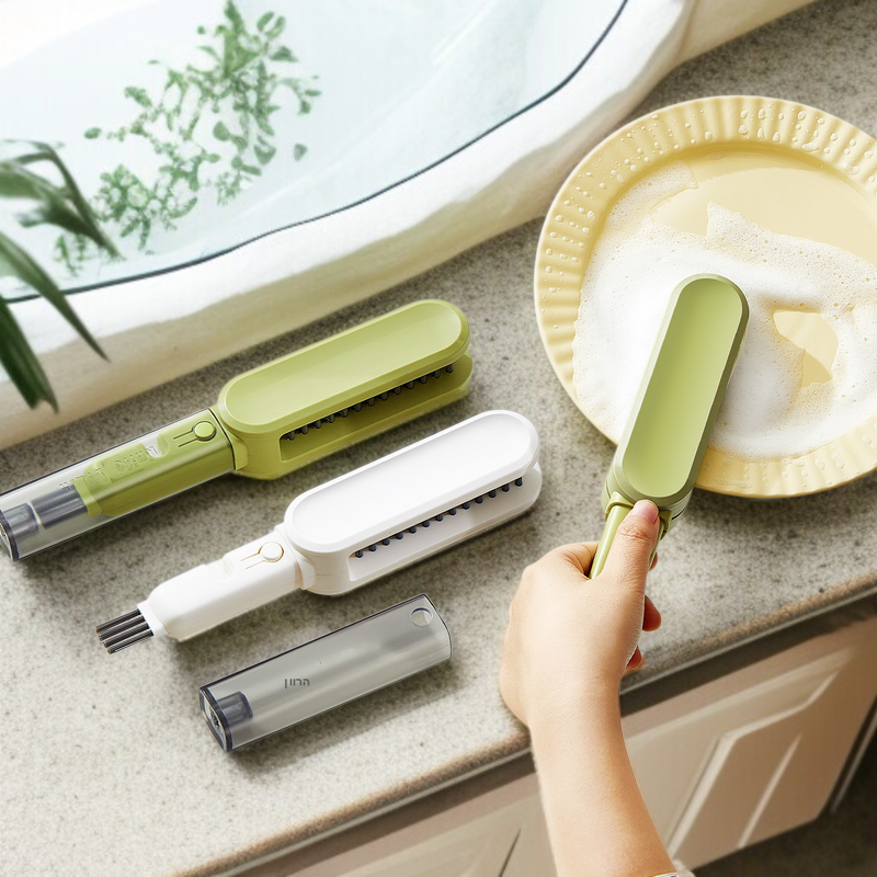 ナイフ洗浄ブラシ、キッチン食器、箸、ナイフとフォーク洗浄ブラシ、両面ブラシ、ナイフ研ぎ器、箸クリーナーの4役