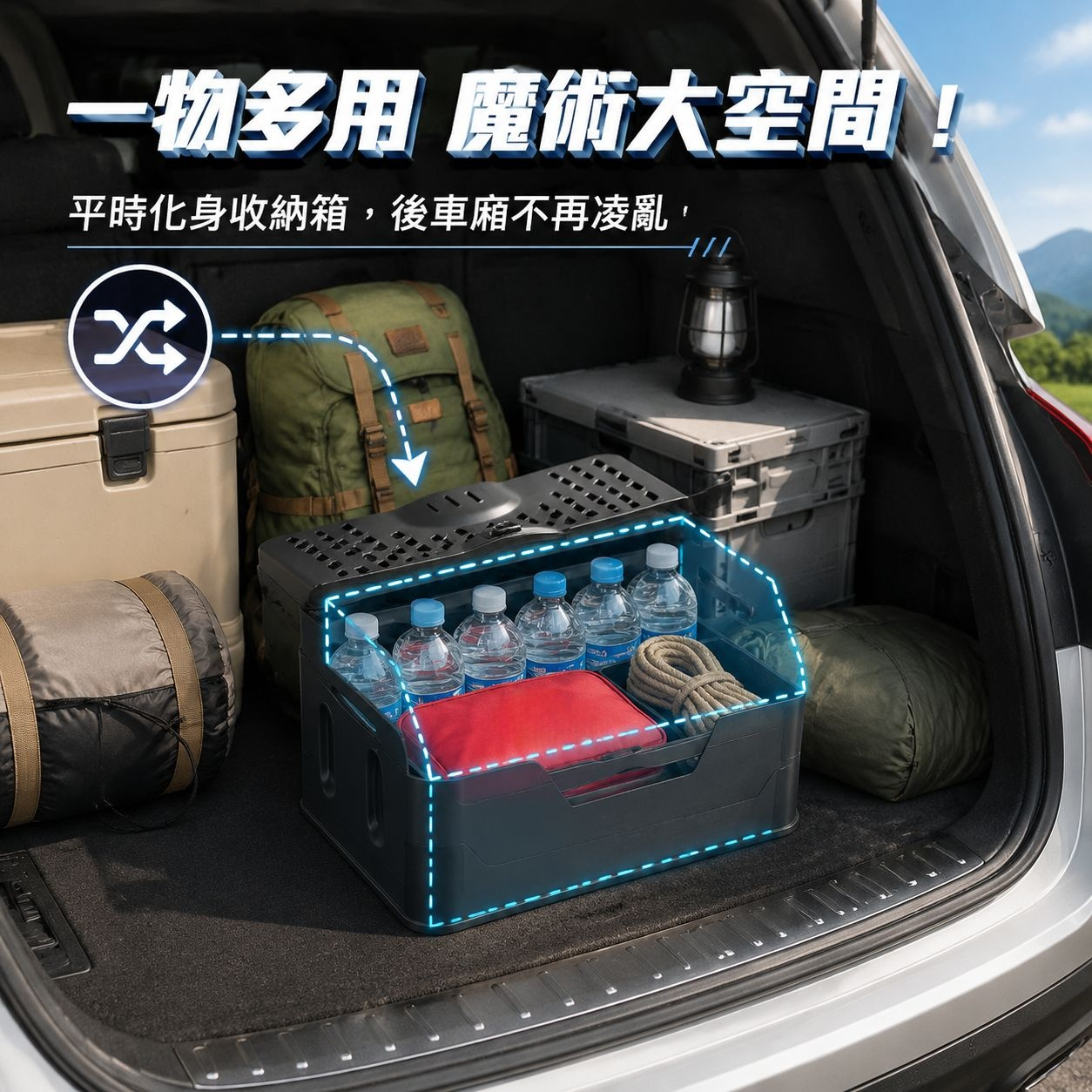戶外車用折疊便攜馬桶