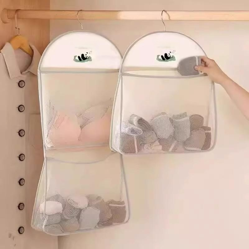 다용도 다층 판다 수납가방