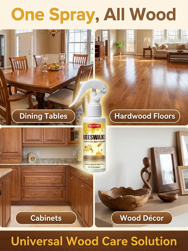 [Turn Old Furniture into New Furniture] Polishing Beeswax Spray