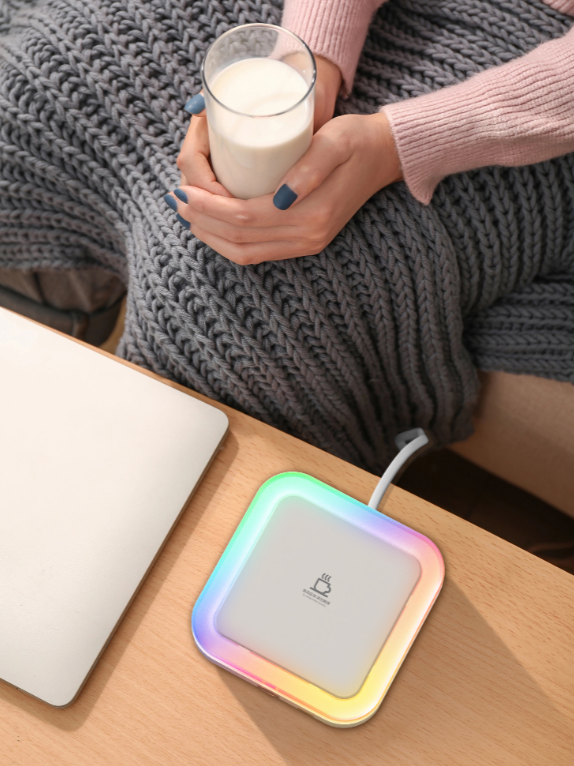 Regalo de Navidad calentador de tazas compacto