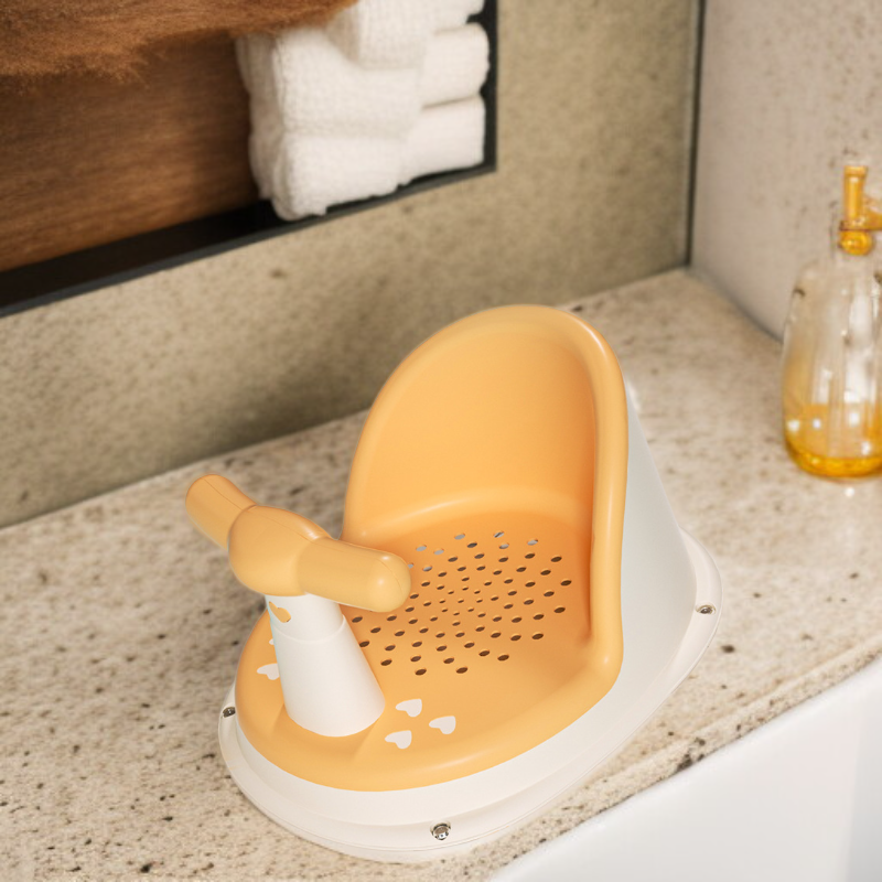 Soporte de baño infantil antideslizante color azul