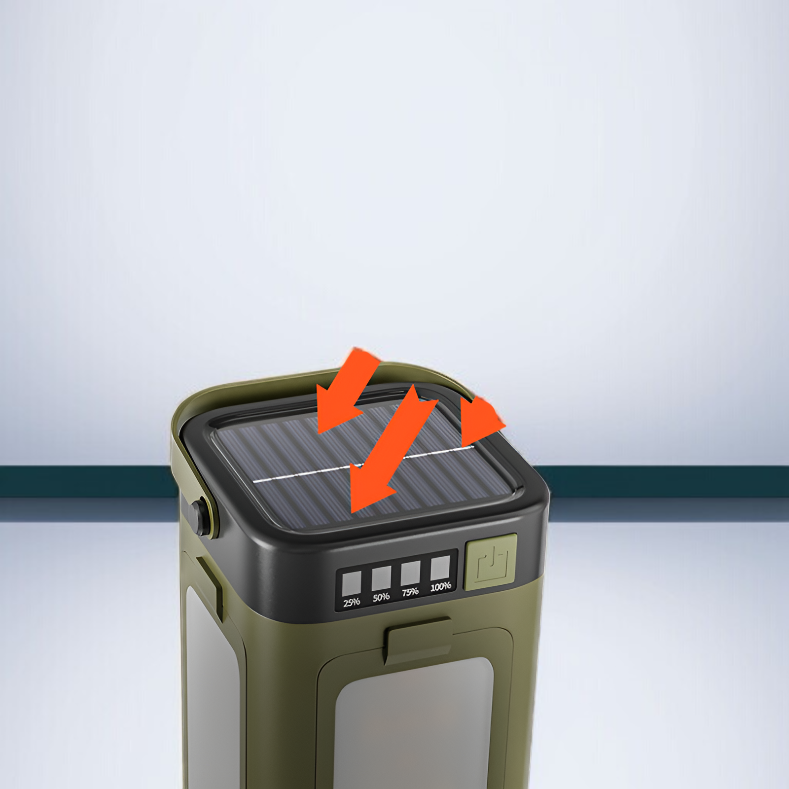 Multifunktionale Outdoor-Solar-Camping-Leuchte