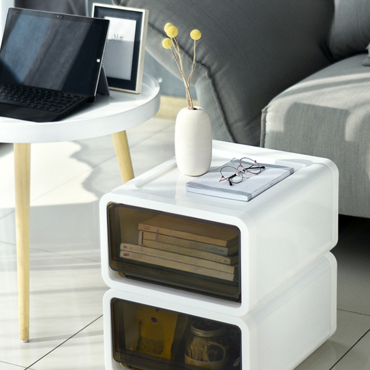 特大號塑料收納箱 抽屜式多層整理櫃 衣物儲物箱