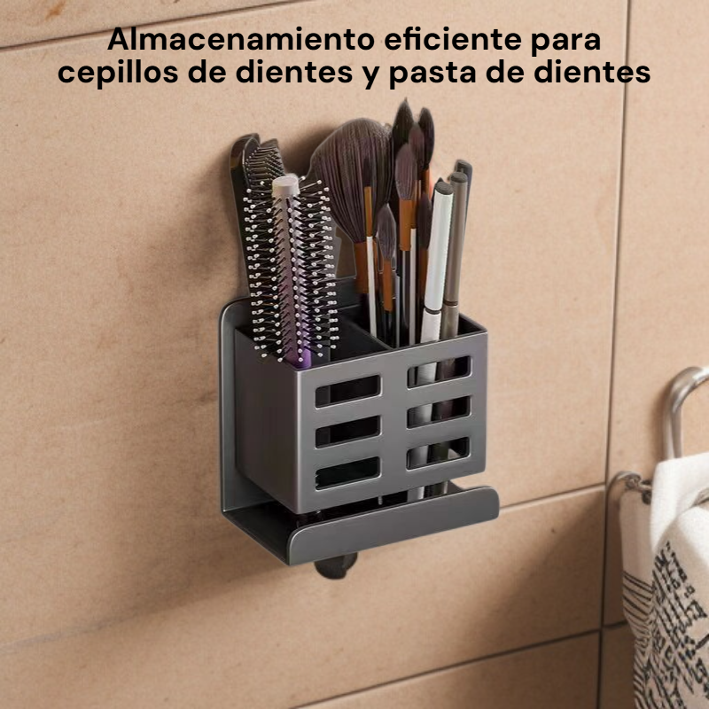Soporte para cepillos y pasta de dientes