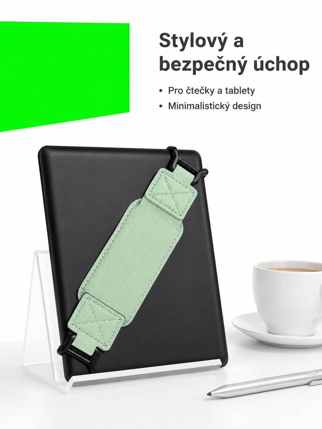 Multifunkční držák na tablet s popruhem a ochranou proti pádu