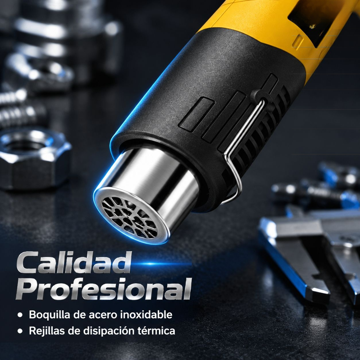 Herramienta portátil de retracción con aire caliente