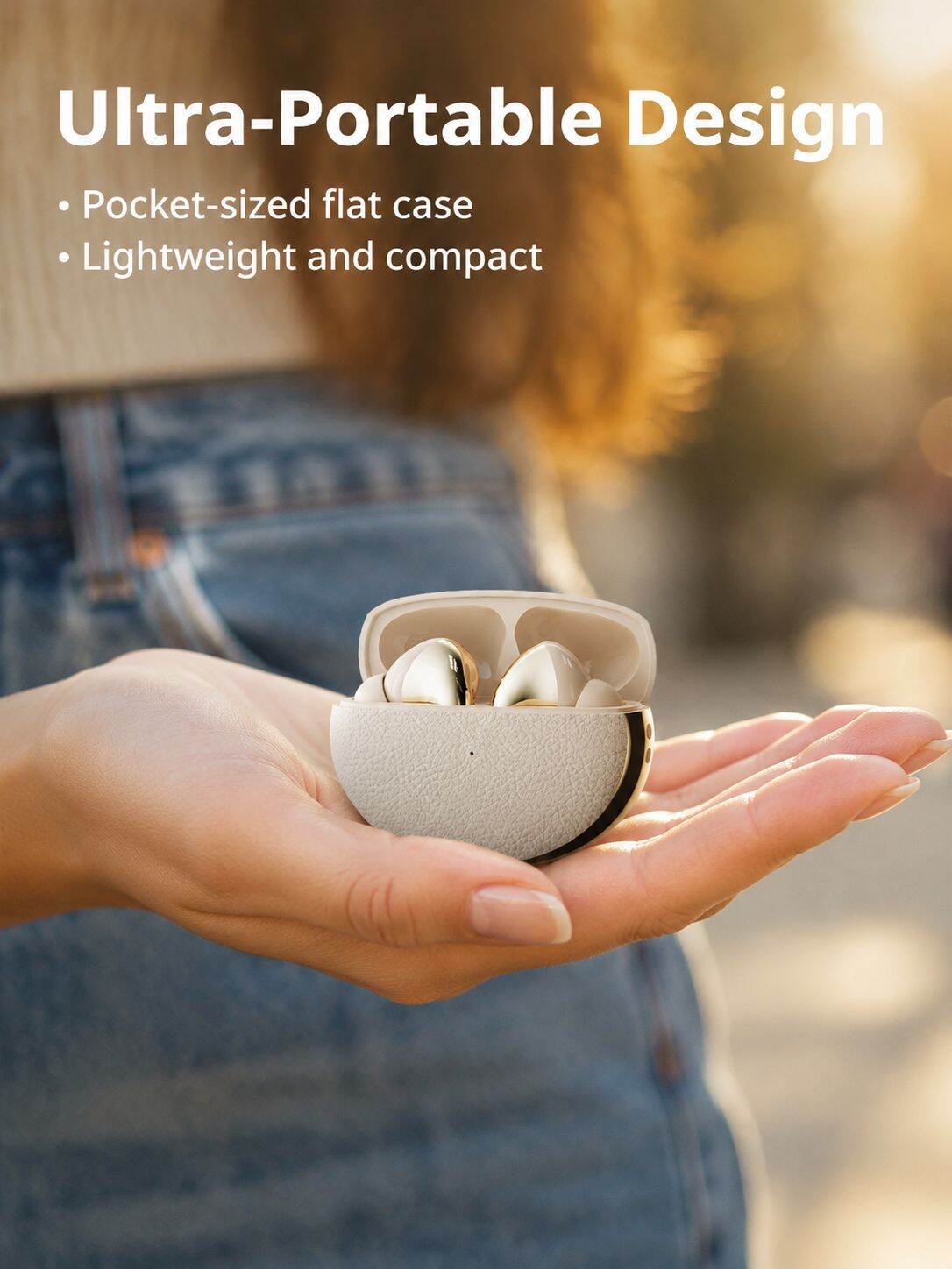 Leather Long Range Stereo Bluetooth Headphones