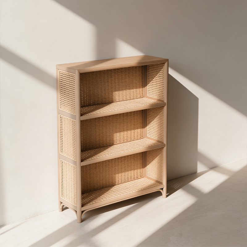 라탄 서랍장 2P 세트