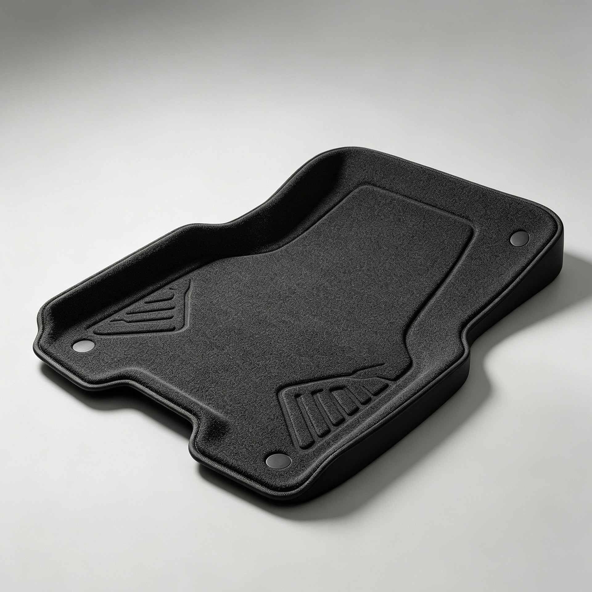 Waterproof non-slip car mats installed in vehicle