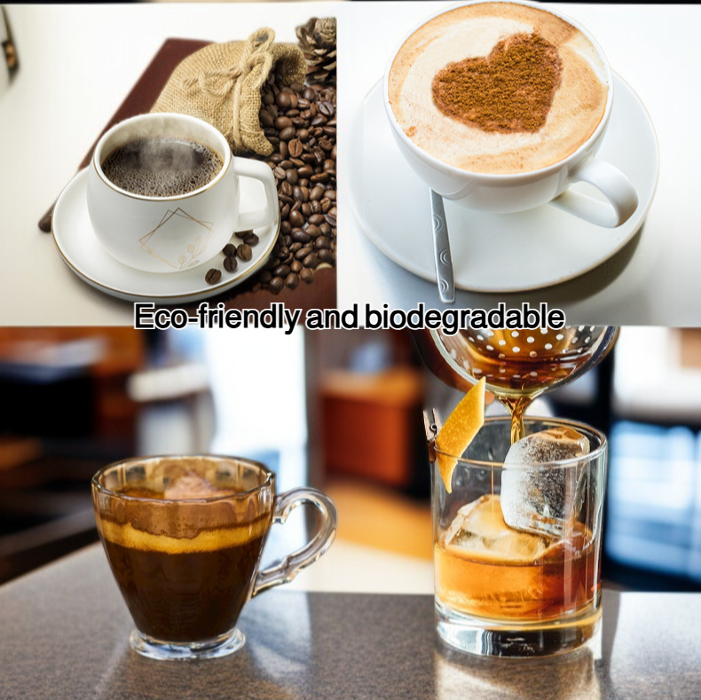 Premium paper coffee filters stacked together