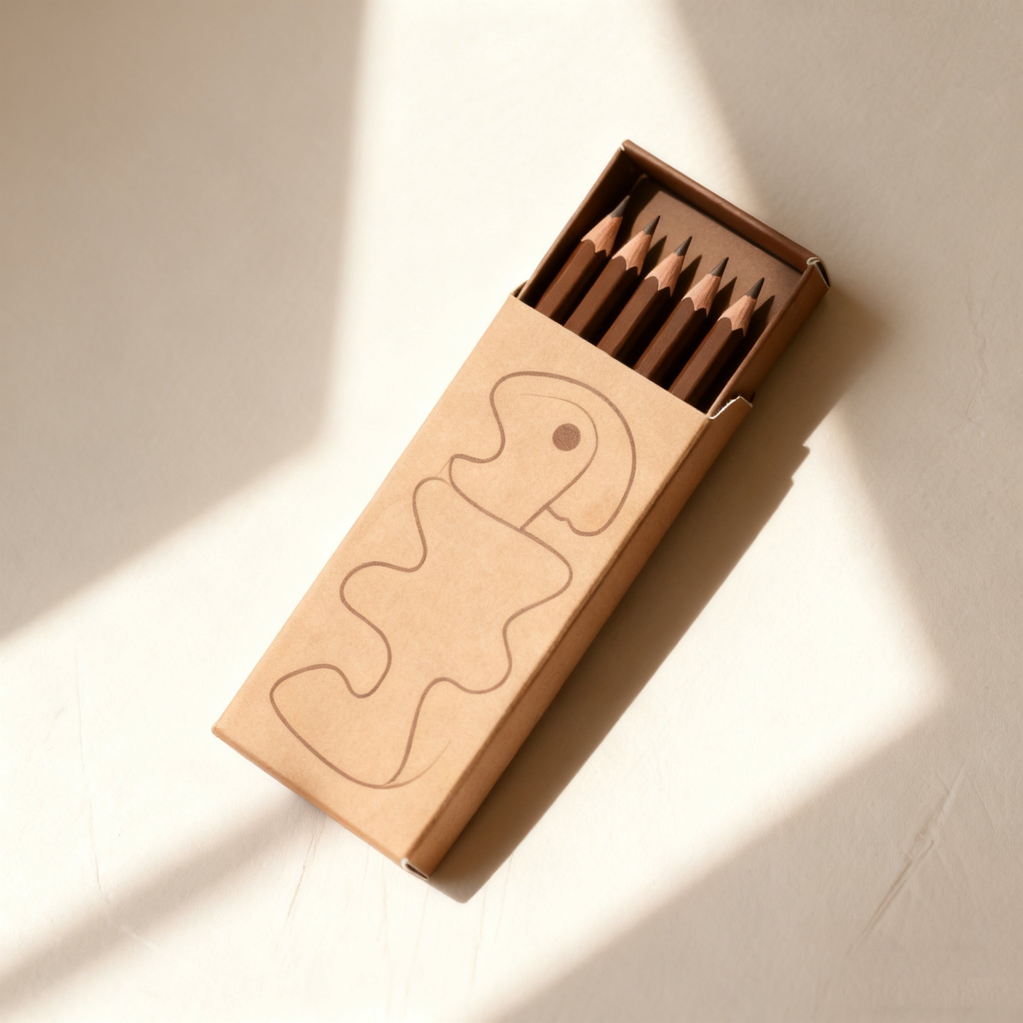 おしゃれな炭筆セット（5箱入り）