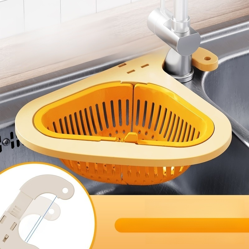 キッチンシンク用ハンギング水切りかご