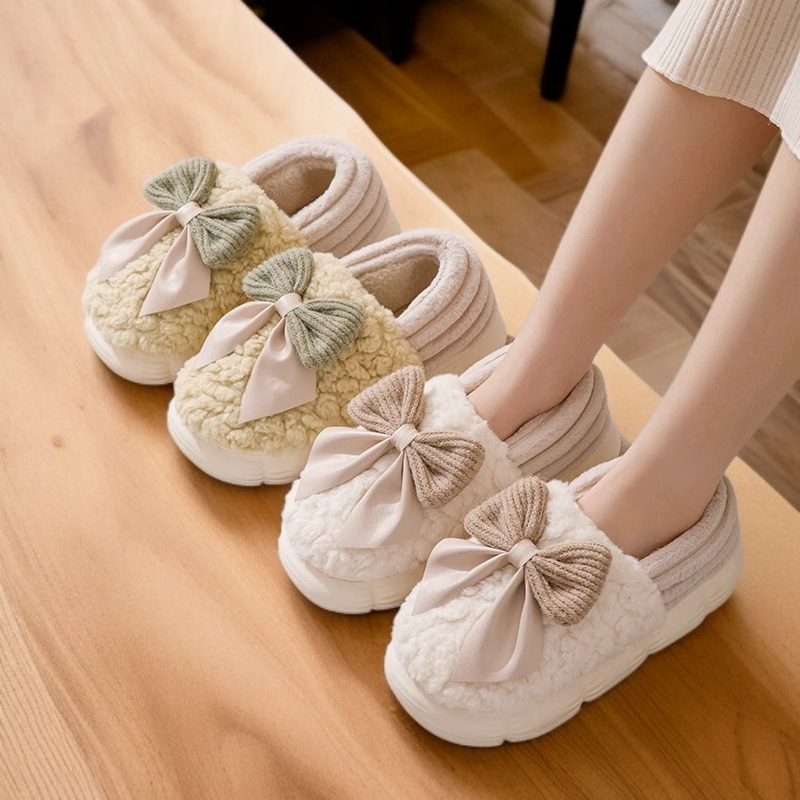 棉拖鞋女秋冬室內家居厚底保暖居家用