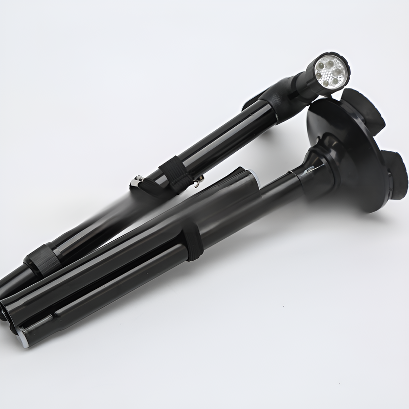 アルミ合金製多機能登山・スキー用警報杖