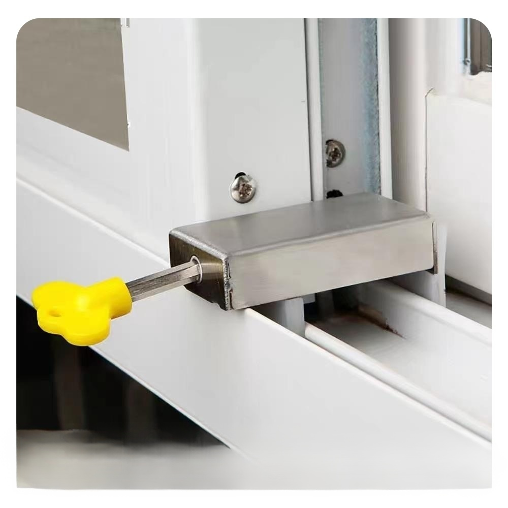 Verschiebbare Fenster Sicherheitssperre hohe Sturzschutz Limiter