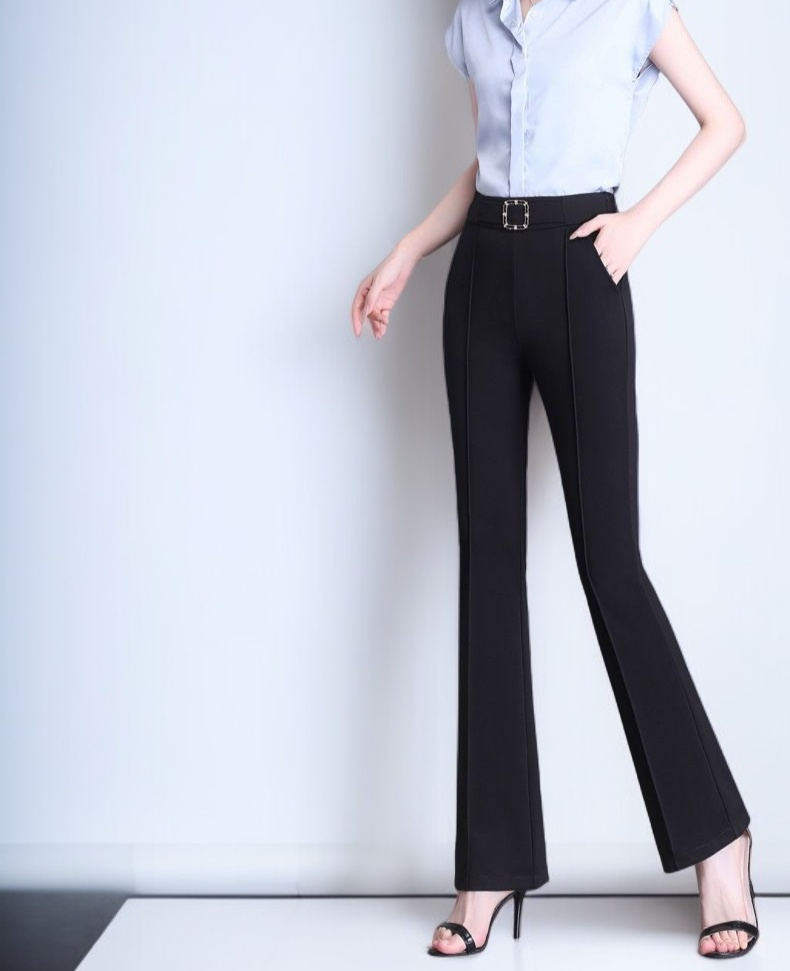 캐주얼한 분위기의 스트레이트 레그 팬츠 코디