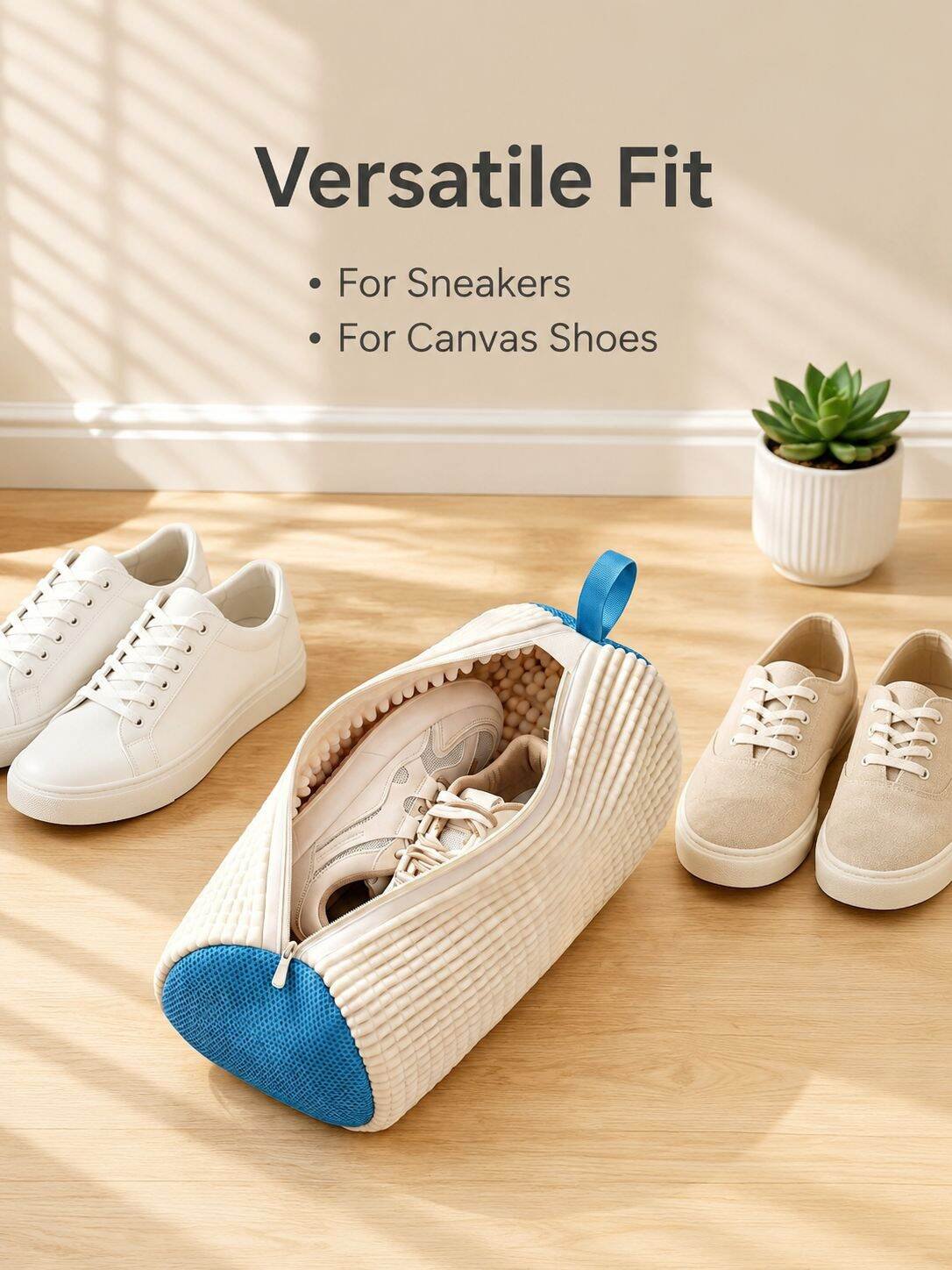 Multi-functional Shoe Cleaning Bag, Anti-deformation Laundry Brush, Dry Cleaning Dustproof Set
