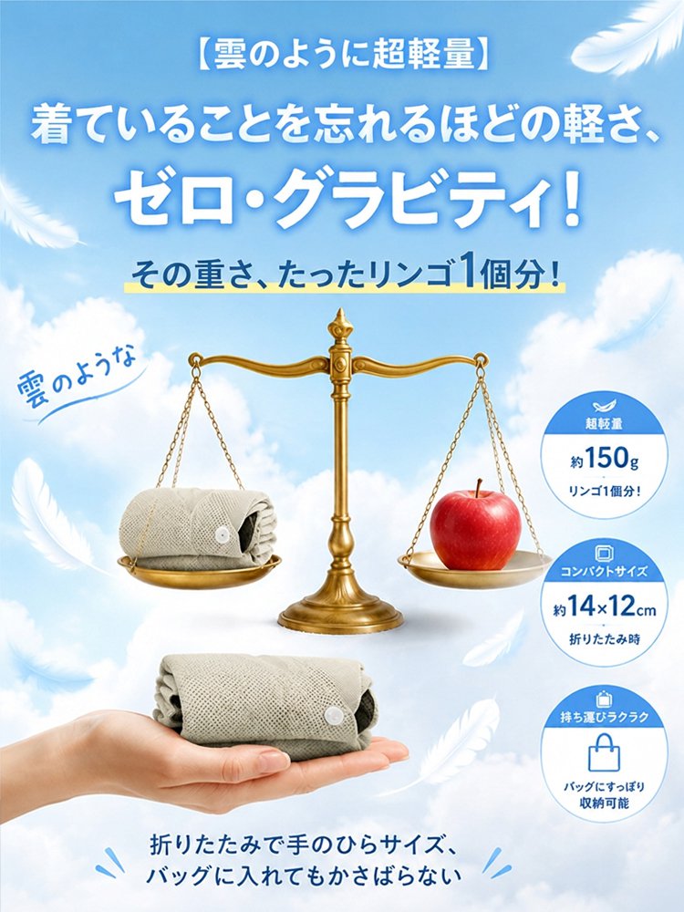 冷感ポンチョ