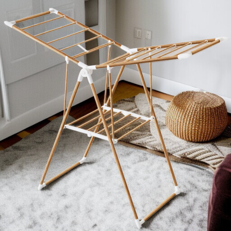 가정용 접이식 수건걸이 실내 건조대 아기 옷 베란다 이불 전용 행거