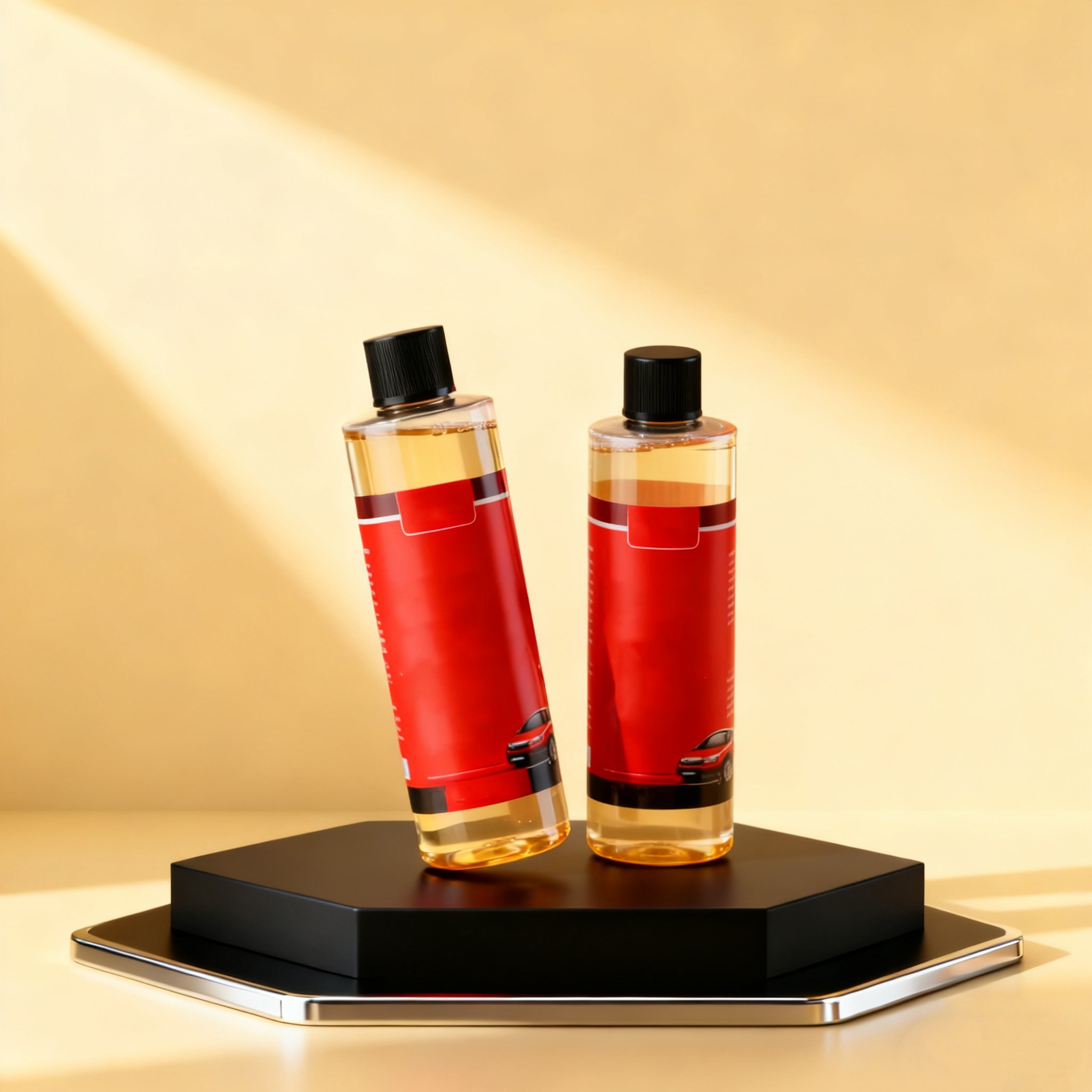 6병 세트 자동차 세차용 액체