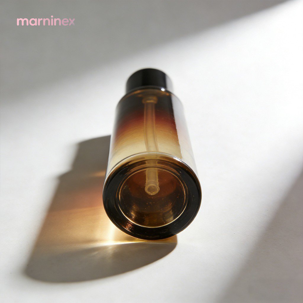 Botellas roll-on para aromaterapia de vidrio de borosilicato alto (4 botellas)