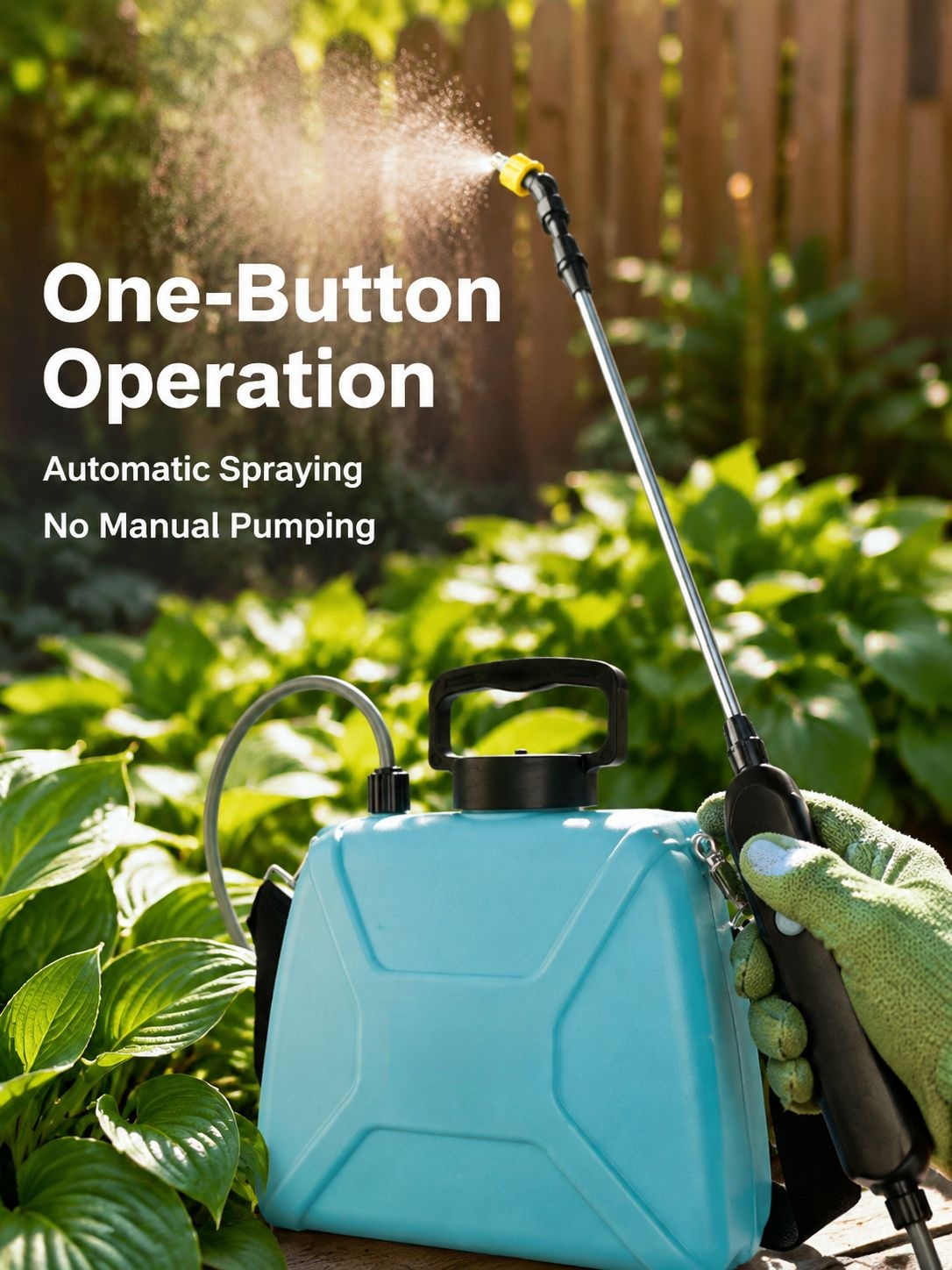 Household Electric Garden Sprayer for Watering and Disinfection