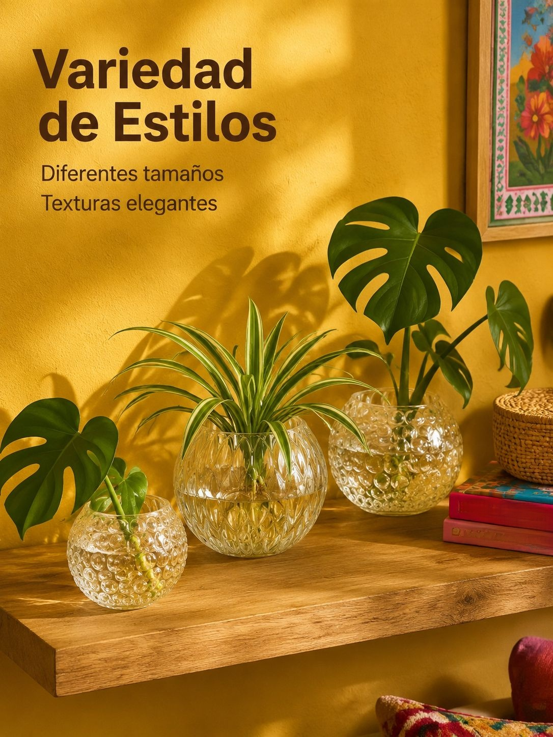 Suministro de agua perfecto para plantas de interior con nuestras botellas