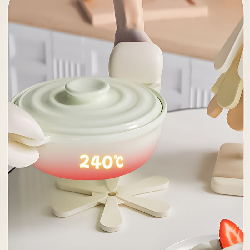 便攜式折疊矽膠隔熱墊