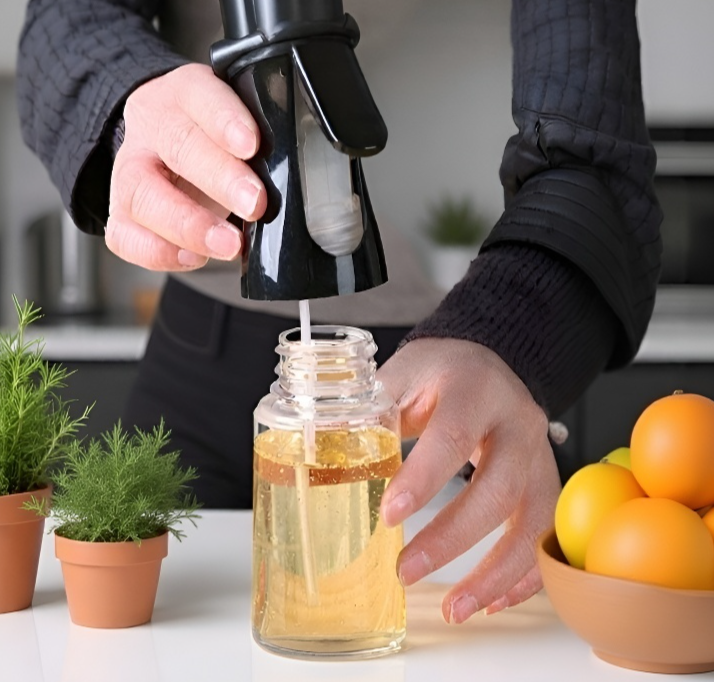 掃除に役立つキッチン用スプレーボトル