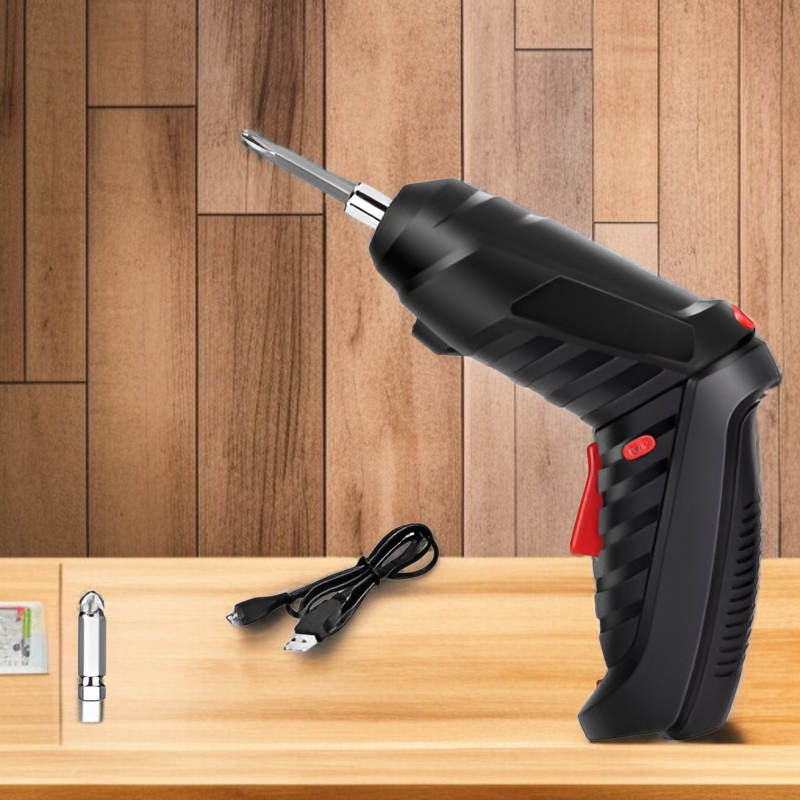 電動ドライバー家庭用小型電動ドリル充電式ネジセットミニ多機能リチウム電池ドライバー