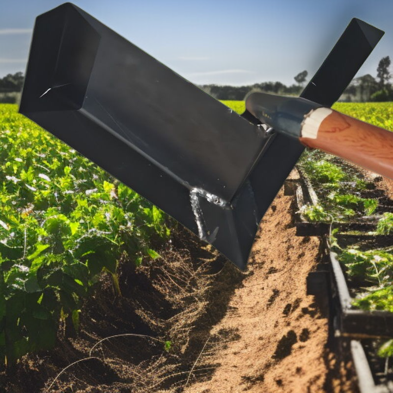 망간강호미 수동 이랑개랑공구 양광파종 두꺼운재질 홈농업용호미