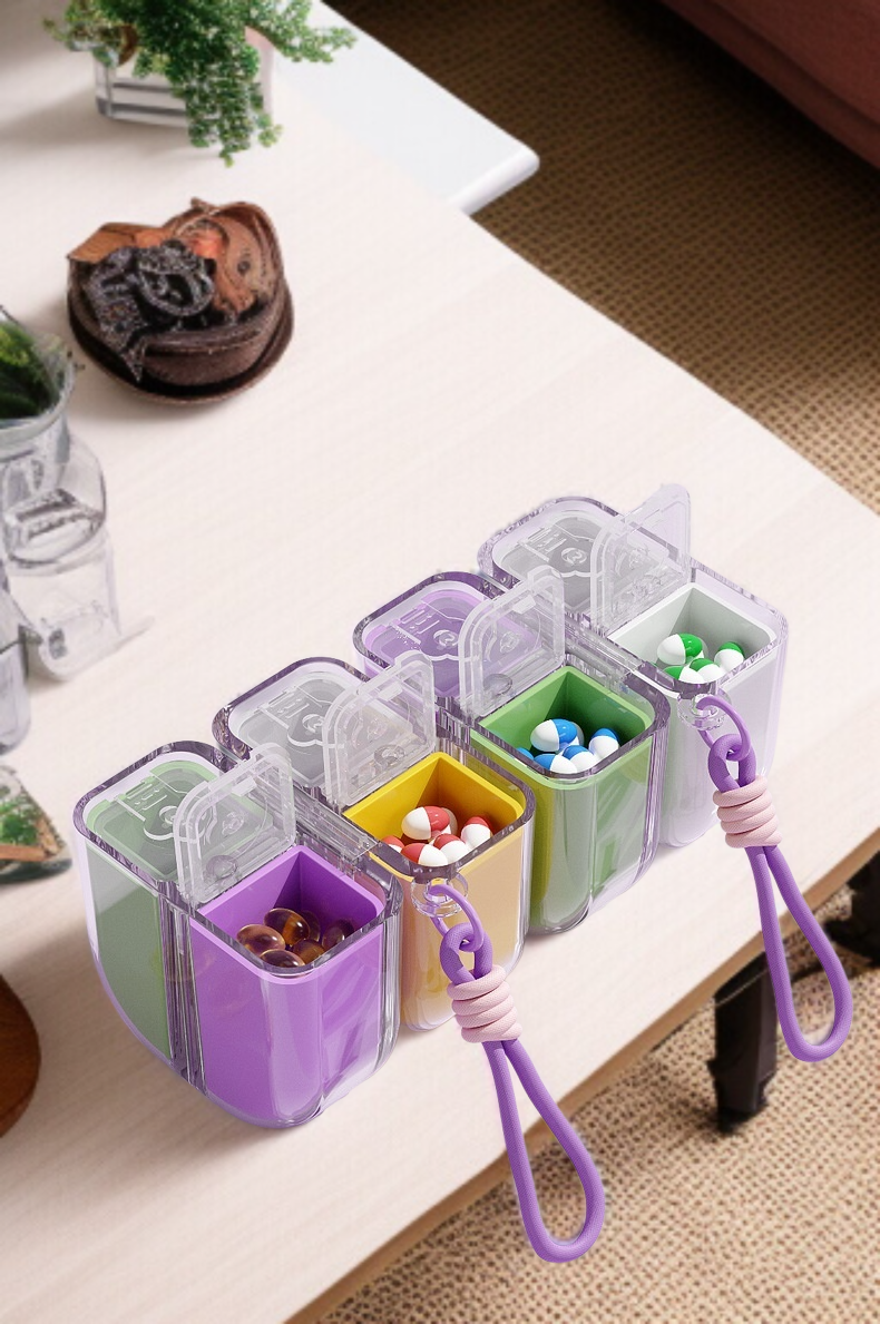 밀폐 방습 소분함 사용 방법 안내