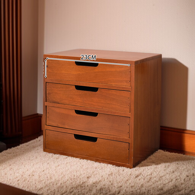 탁상 사물함 다단 수납 서랍형 사물함 잡동사니 수납장 우드 화장품 사물함 사물함 다용도 스몰 키높이 선반