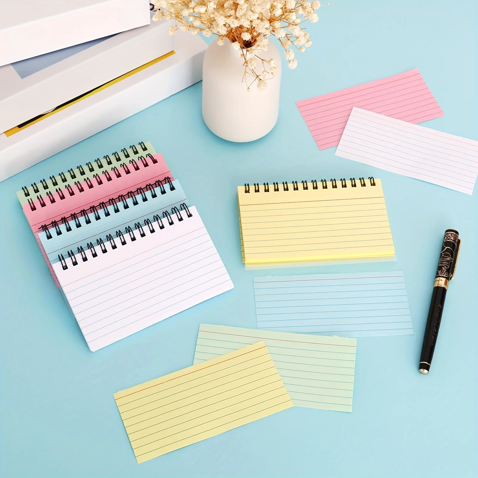 Tear-off line study sticky notes