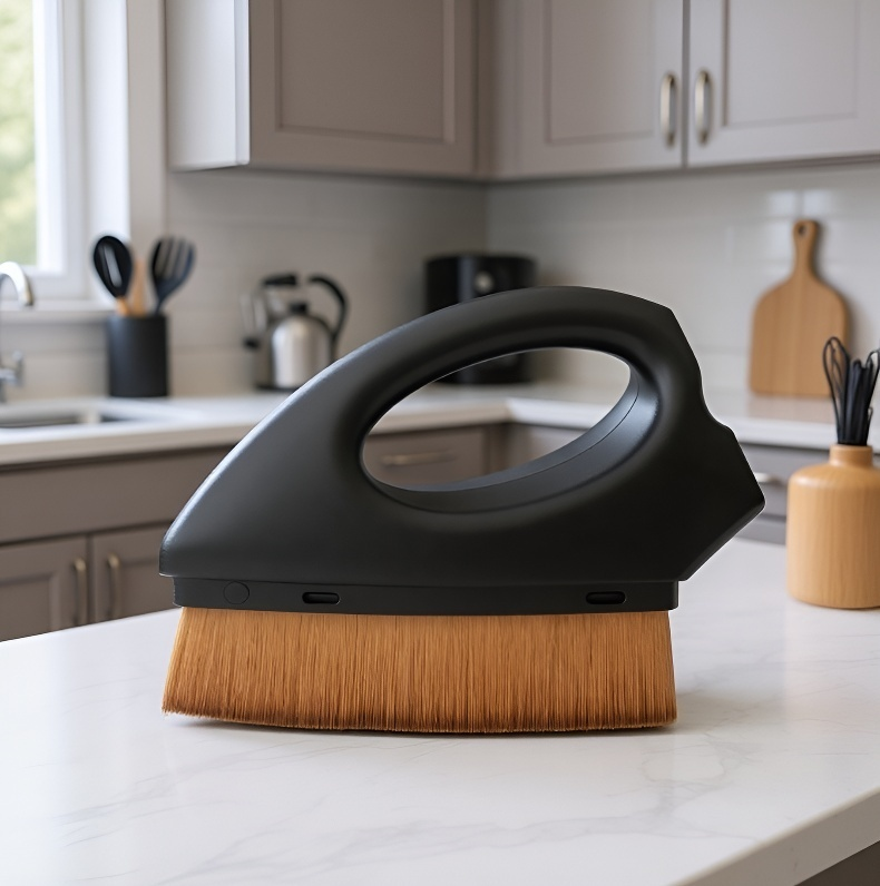 Traceless foundation blending brush demonstration