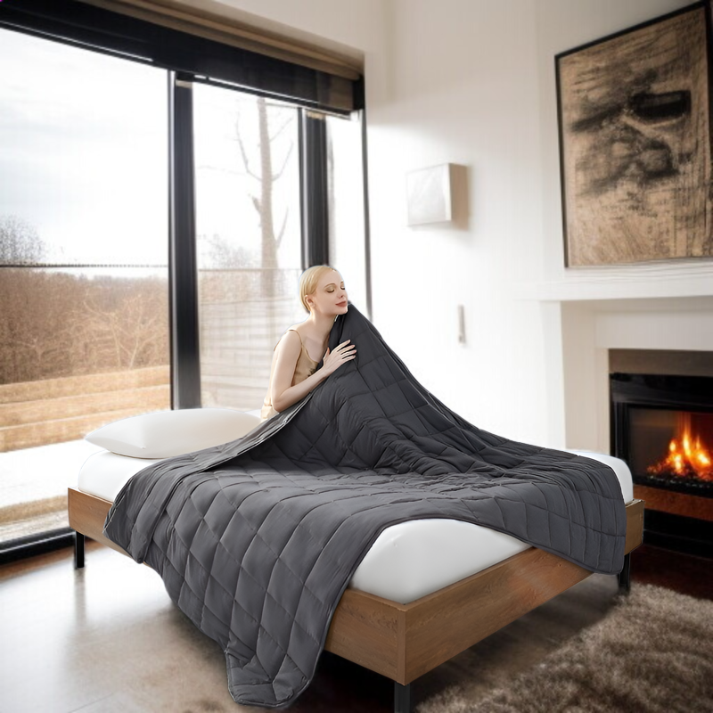 중력 퀼트 학생 기숙사 소파 홈 블랭킷 유럽풍 고급 선물 여름 침구