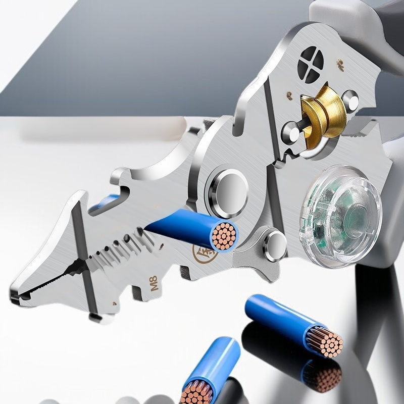 다용도 스트리퍼 자체 측정펜 십합일 전기공전용 압선 전단 펜 전기 권선 스트리퍼 전용공구