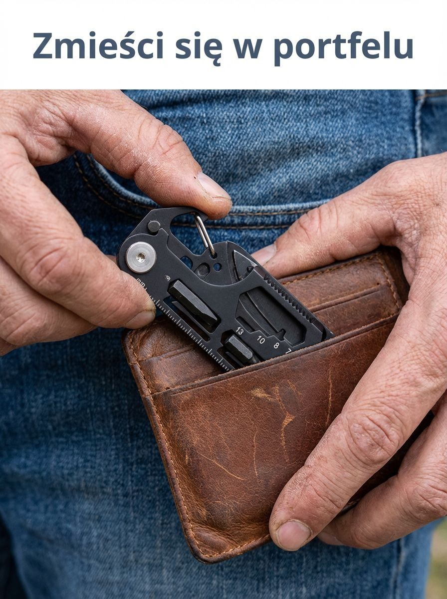 Wielofunkcyjny gadżet outdoorowy