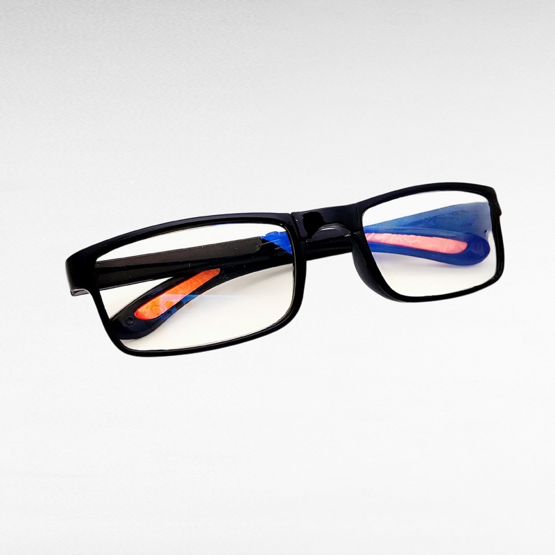 Fashionable Leather Case Folding Reading Glasses