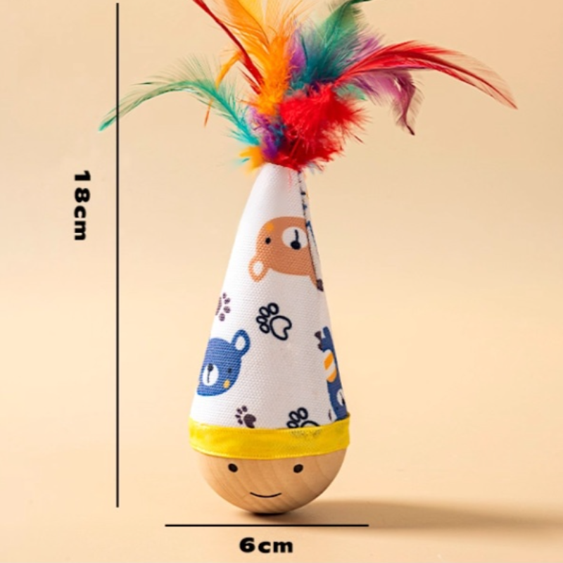 Wobble Cat Toy – Boredom Buster